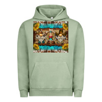 Pigment Oil Green western gnome tumbler Urban Hoodie - BarkalooDesign