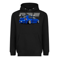 Black r32 Heavyweight Hoodie - lanVoArt