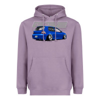 Lavender r32 Heavyweight Hoodie - lanVoArt