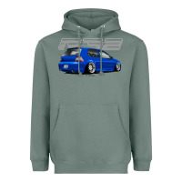 Sage r32 Heavyweight Hoodie - lanVoArt