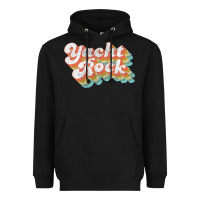 Black vintage fade yacht rock party boat drinking product Heavyweight Hoodie - lanVoArt