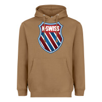 Toasted Coconut k.swiss Heavyweight Hoodie - lanVoArt