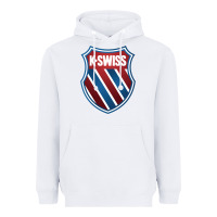 White k.swiss Heavyweight Hoodie - lanVoArt
