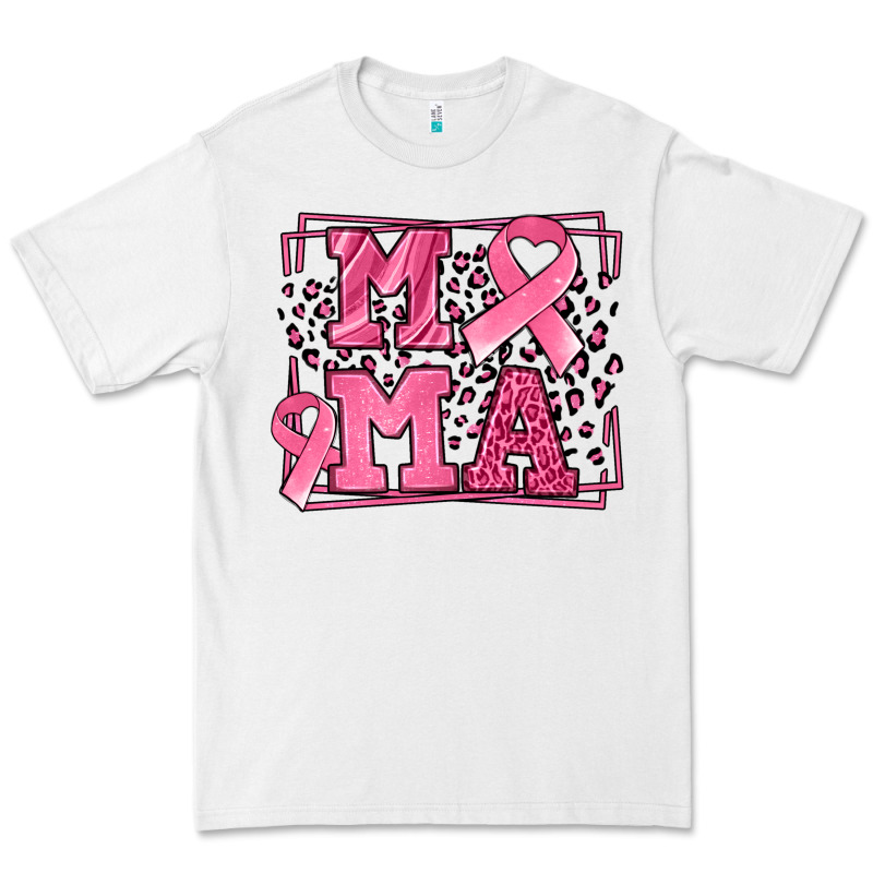 Breast Cancer Awareness Mama Ribbon Premium Tee by LillyAllenDesigns | Teevron