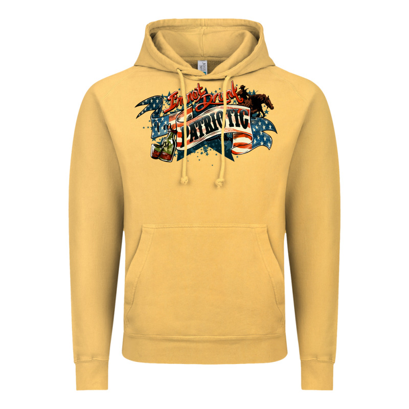 I'm Not Drunk I'm Patriotic Vintage Hoodie by HowdyJamesFarm | Teevron