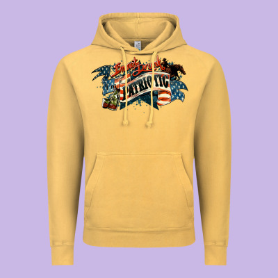 I'm Not Drunk I'm Patriotic Vintage Hoodie Designed By Howdyjamesfarm