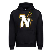 Black vintage minnesota hockey   retro north stars Urban Hoodie - lanVoArt