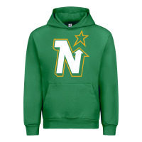 Emerald vintage minnesota hockey   retro north stars Urban Hoodie - lanVoArt