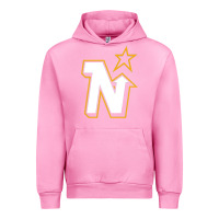 Fuchsia Pink vintage minnesota hockey   retro north stars Urban Hoodie - lanVoArt