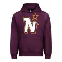 Mauve Wine vintage minnesota hockey   retro north stars Urban Hoodie - lanVoArt