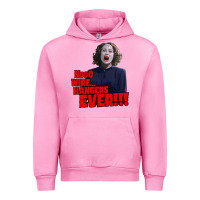 Fuchsia Pink nooo wire hangers.. ever!!! vintage mommie dearest quote print Urban Hoodie - lanVoArt