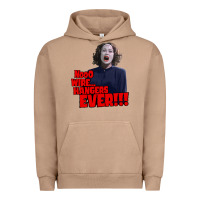 Pigment Burro nooo wire hangers.. ever!!! vintage mommie dearest quote print Urban Hoodie - lanVoArt