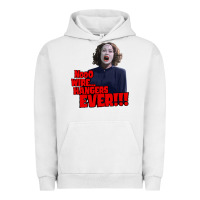 Pigment Lunar Rock nooo wire hangers.. ever!!! vintage mommie dearest quote print Urban Hoodie - lanVoArt