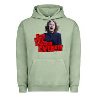 Pigment Oil Green nooo wire hangers.. ever!!! vintage mommie dearest quote print Urban Hoodie - lanVoArt