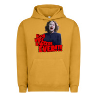 Pigment Peanut Butter nooo wire hangers.. ever!!! vintage mommie dearest quote print Urban Hoodie - lanVoArt