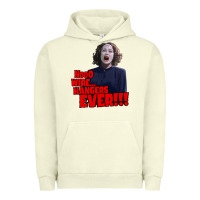 Pigment Pistachio nooo wire hangers.. ever!!! vintage mommie dearest quote print Urban Hoodie - lanVoArt