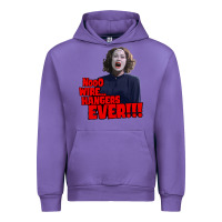 Tulip nooo wire hangers.. ever!!! vintage mommie dearest quote print Urban Hoodie - lanVoArt