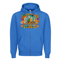 True Royal Pumpkin Spice Junkie Zipper Hoodie - CowhideDigitalArt