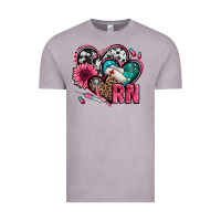Vintage Zinc rn registered nurse hearts Vintage Tee - Jasminsmagicworld