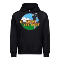 Black golden tee golf Urban Hoodie - lanVoArt