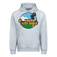 Heather Grey golden tee golf Urban Hoodie - lanVoArt