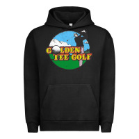 Pigment Black golden tee golf Urban Hoodie - lanVoArt