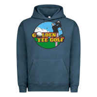 Pigment Midnight Navy golden tee golf Urban Hoodie - lanVoArt
