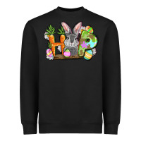 Black hop easter day Heavyweight Sweatshirt - FaDigitalArtStudio