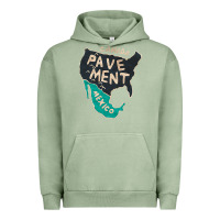 Pigment Oil Green pavement Urban Hoodie - lanVoArt