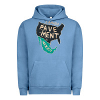 Pigment Pebble Blue pavement Urban Hoodie - lanVoArt
