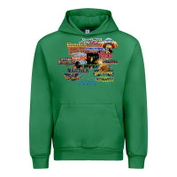 Emerald cedar point roller coaster  designer Urban Hoodie - lanVoArt