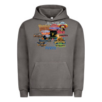 Pigment Tornado cedar point roller coaster  designer Urban Hoodie - lanVoArt