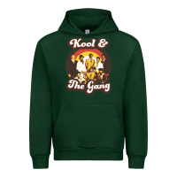 Forest Green kool and the gang 70s funky soul Urban Hoodie - lanVoArt