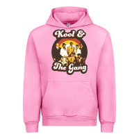 Fuchsia Pink kool and the gang 70s funky soul Urban Hoodie - lanVoArt