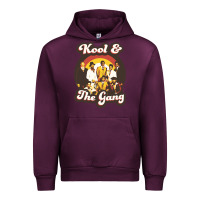 Mauve Wine kool and the gang 70s funky soul Urban Hoodie - lanVoArt