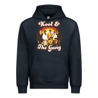 Navy kool and the gang 70s funky soul Urban Hoodie - lanVoArt