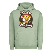 Pigment Oil Green kool and the gang 70s funky soul Urban Hoodie - lanVoArt