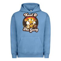Pigment Pebble Blue kool and the gang 70s funky soul Urban Hoodie - lanVoArt