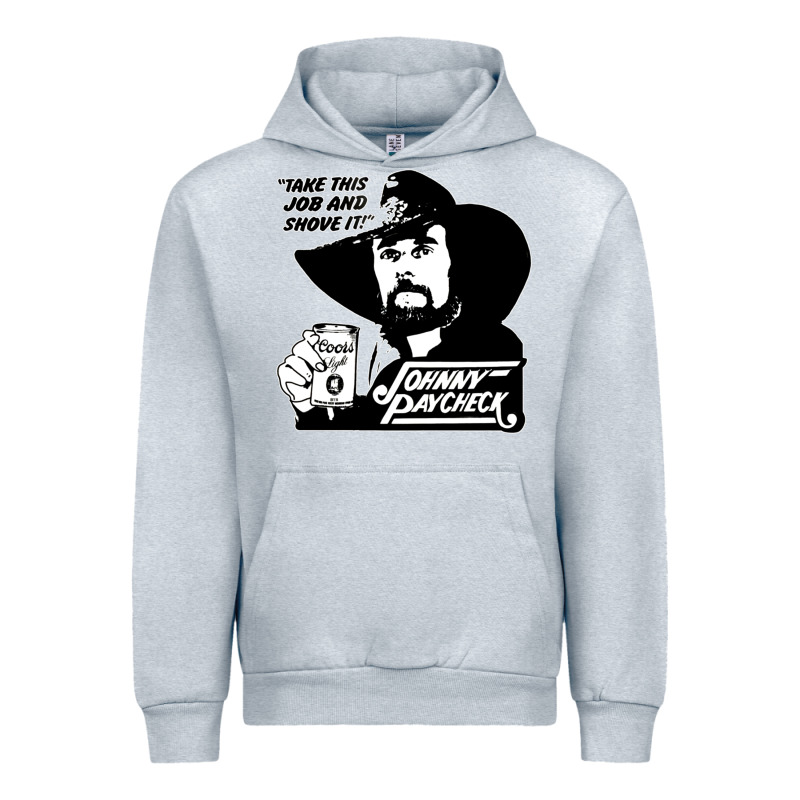 Johnny Paycheck Shirt Take This Job And Shove It Vintage Country Music Urban Hoodie by lanVoArt | Teevron