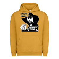 Pigment Peanut Butter johnny paycheck shirt take this job and shove it vintage country music Urban Hoodie - lanVoArt