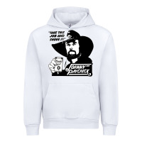 White johnny paycheck shirt take this job and shove it vintage country music Urban Hoodie - lanVoArt