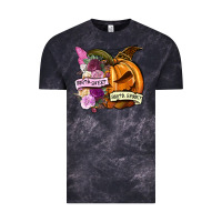 Cloud Black Sorta sweet sorta spooky Vintage Tee - NancyCooperArtShop