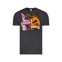 Vintage Black Sorta sweet sorta spooky Vintage Tee - NancyCooperArtShop