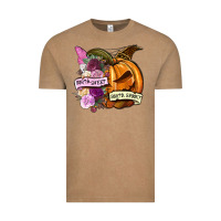 Vintage Coffee Sorta sweet sorta spooky Vintage Tee - NancyCooperArtShop
