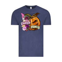 Vintage Denim Sorta sweet sorta spooky Vintage Tee - NancyCooperArtShop