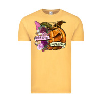 Vintage Mustard Sorta sweet sorta spooky Vintage Tee - NancyCooperArtShop