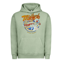 Pigment Oil Green midland drinking problem Urban Hoodie - lanVoArt