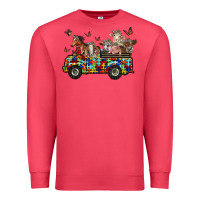 Cardinal farm animals autism Premium Sweatshirt - RacoonDesign