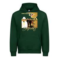 Forest Green ausrock 08 skyhooks vintage living in the 70's Urban Hoodie - lanVoArt