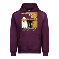 Mauve Wine ausrock 08 skyhooks vintage living in the 70's Urban Hoodie - lanVoArt